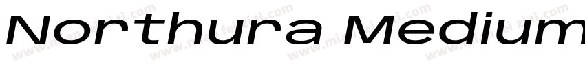 Northura Medium Ultra Expanded字体转换